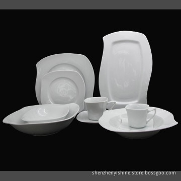 S Shape Tableware Plates/S Shape Dinner Sets (YSWD027)